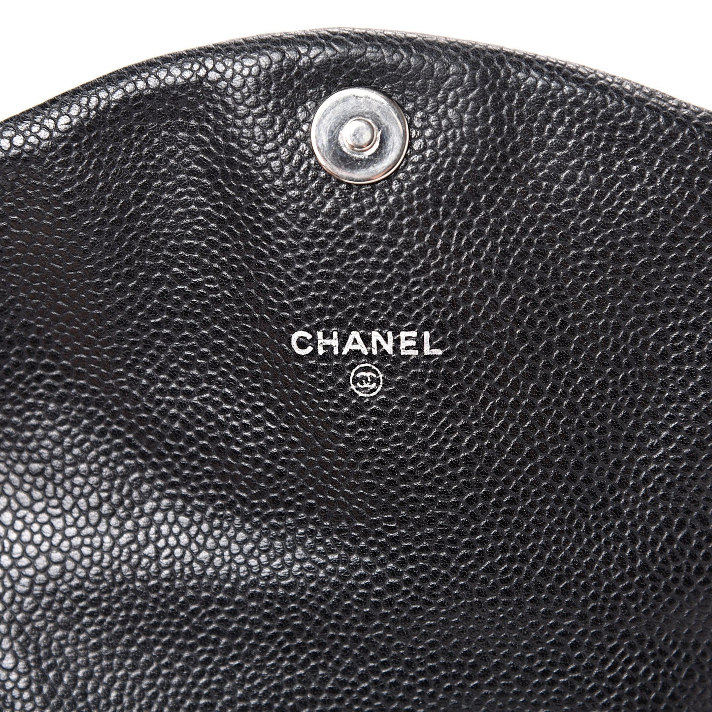 Caviar Half Moon Wallet On Chain WOC Black