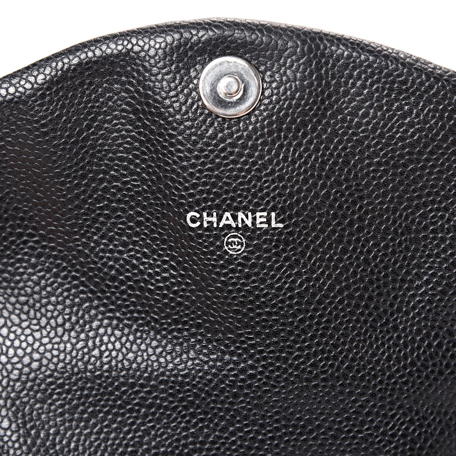 Chanel Caviar Half Moon Wallet On Chain WOC Black 5 of 10