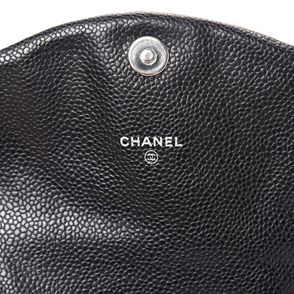 Chanel Caviar Half Moon Wallet On Chain WOC Black 5 of 10