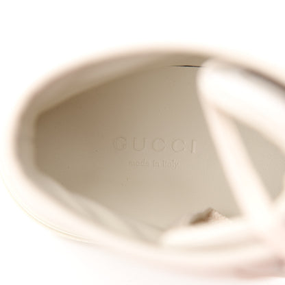 Gucci Calfskin Womens High Top Sneakers 37.5 Mystic White 7 of 9