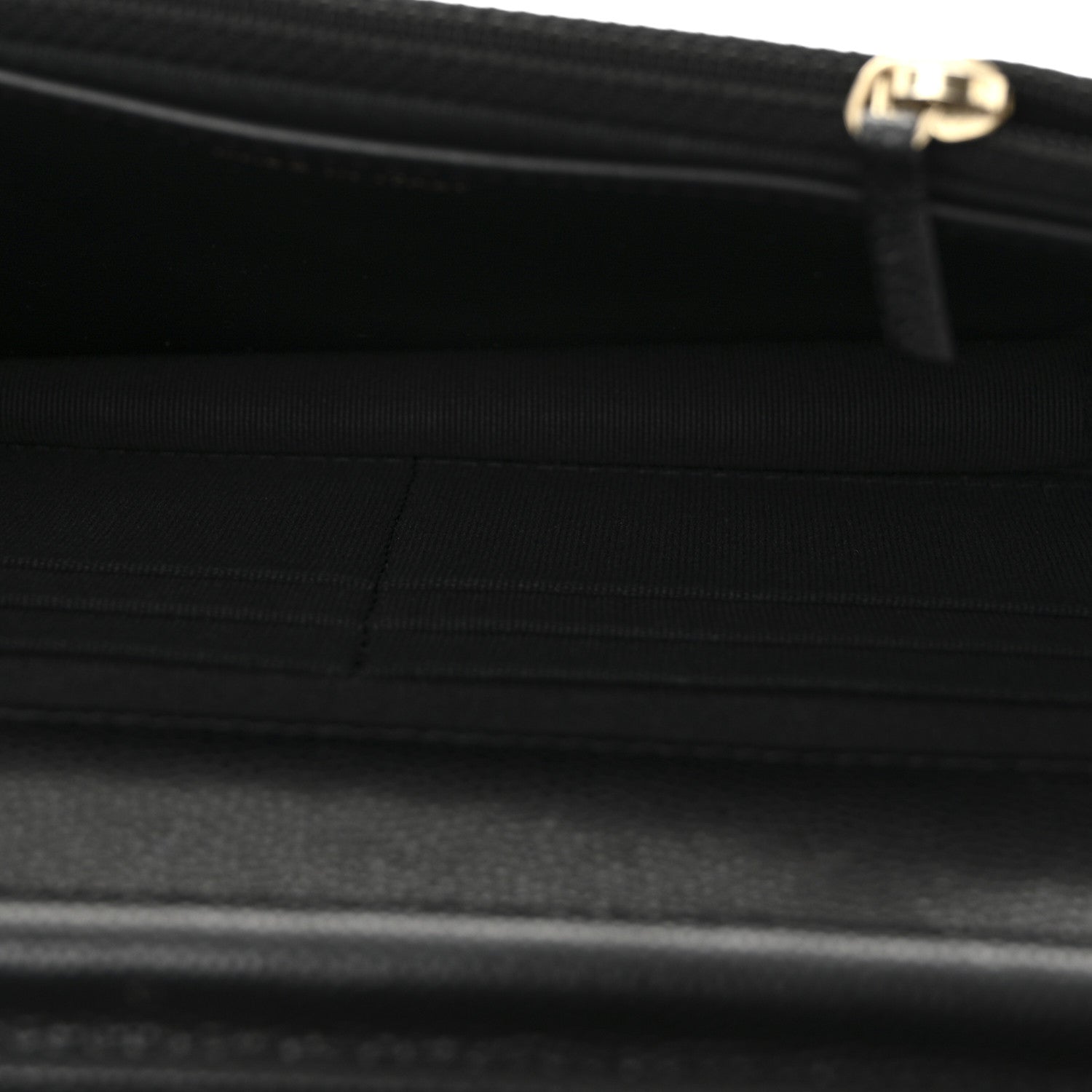 Chanel Caviar Quilted Crystal CC Wallet On Chain WOC Black 5 of 11