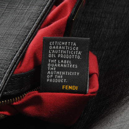 Fendi Zucchino Spalmati Forever Mama Baguette Black 8 of 11