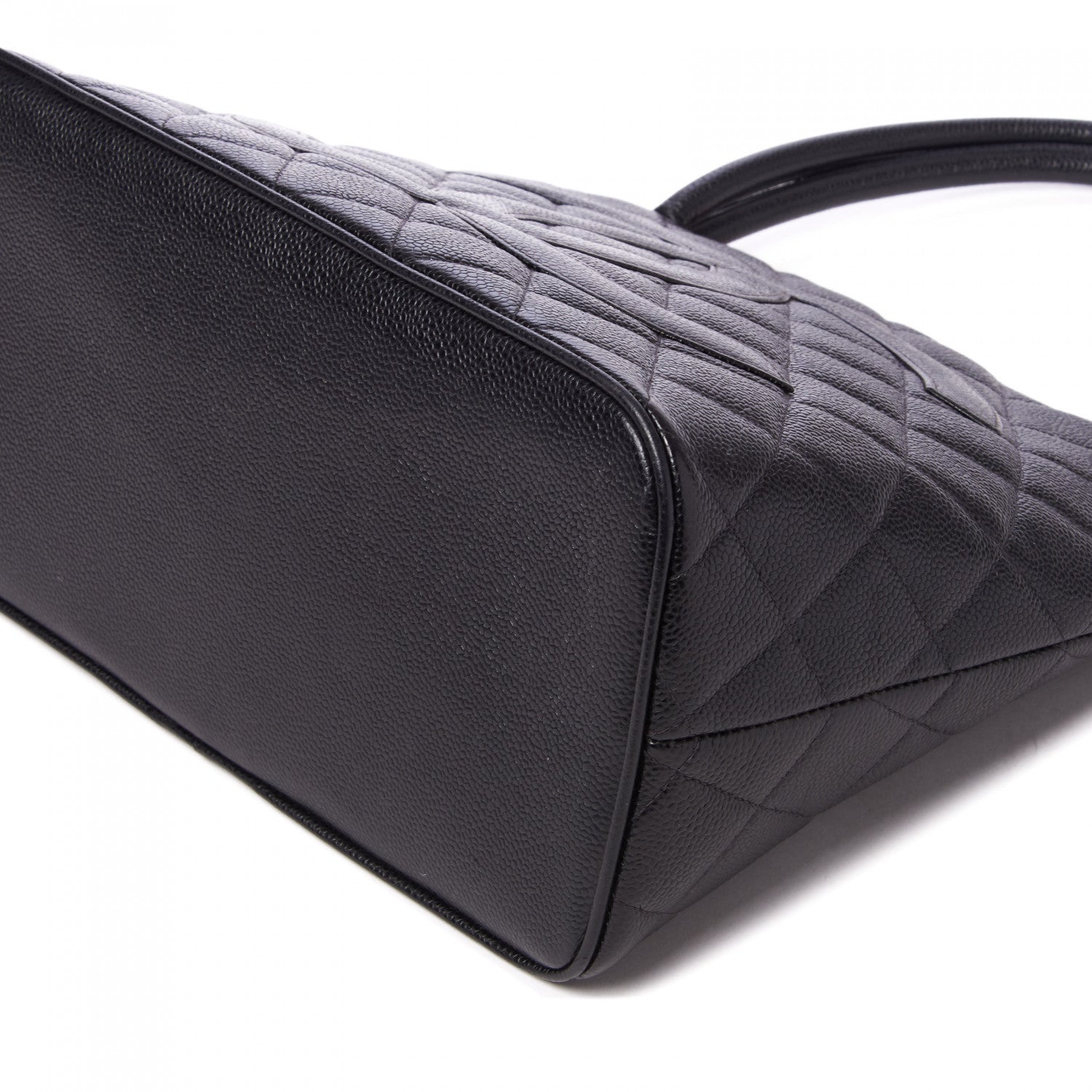Chanel Caviar Quilted Medallion Tote Black 5 of 11