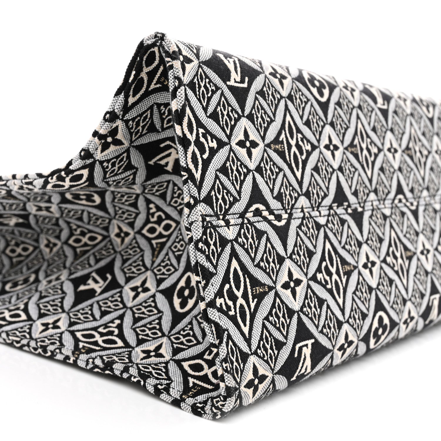 Louis Vuitton Jacquard Since 1854 Onthego GM Grey 8 of 10