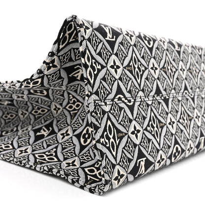 Louis Vuitton Jacquard Since 1854 Onthego GM Grey 8 of 10