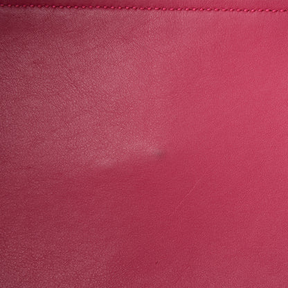 Saint Laurent Calfskin Small Classic Y Cabas Fuchsia 8 of 12