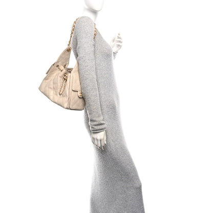 Chanel Caviar Quilted Small Chanel 25 Handbag Beige 2 of 13