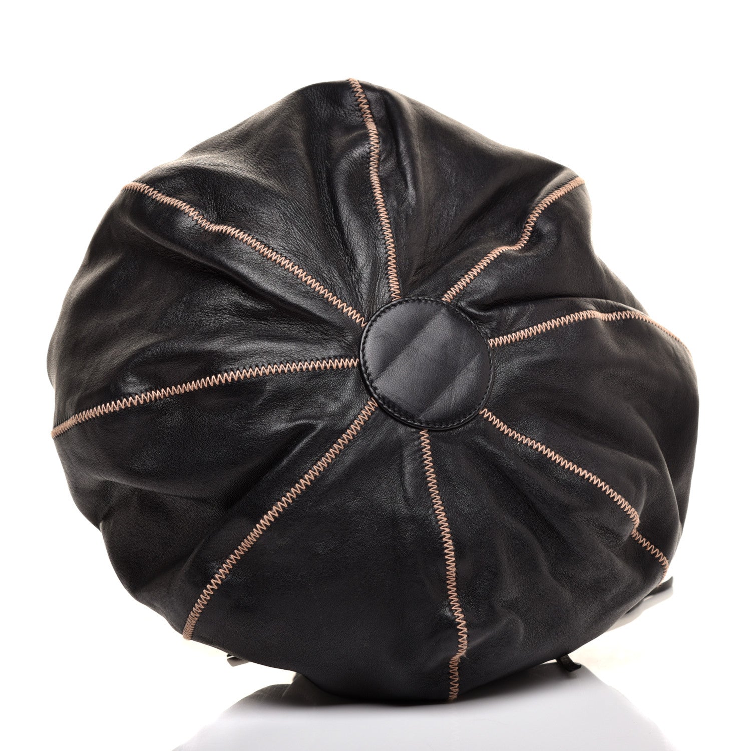 Chanel Lambskin Satin Reversible Sac Cordon Black 5 of 12
