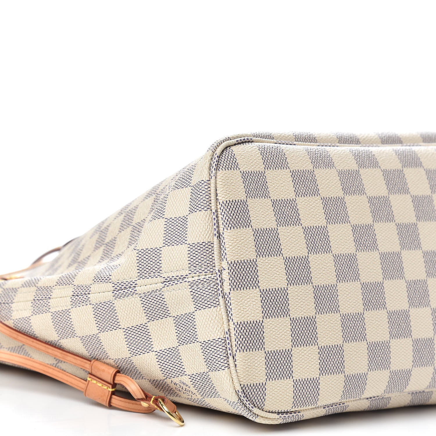 Louis Vuitton Damier Azur Neo Neverfull MM Rose Ballerine 9 of 14