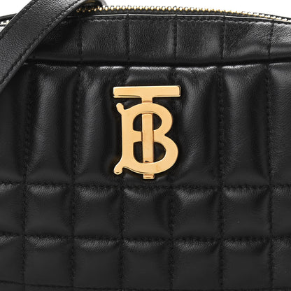 Burberry Lambskin Quilted Mini Lola Camera Bag Black 7 of 10