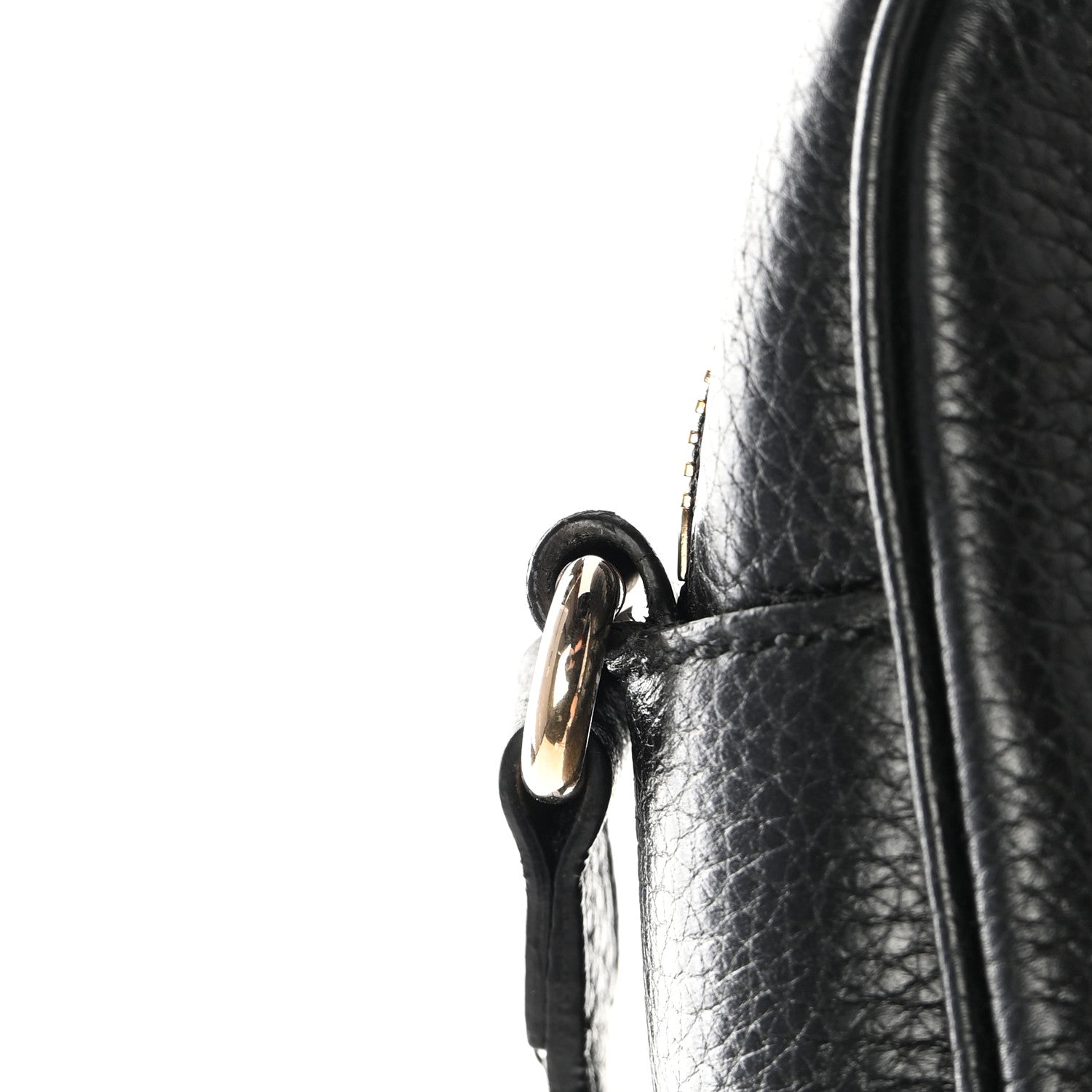 Gucci Pebbled Calfskin Small Soho Disco Bag Black 11 of 13