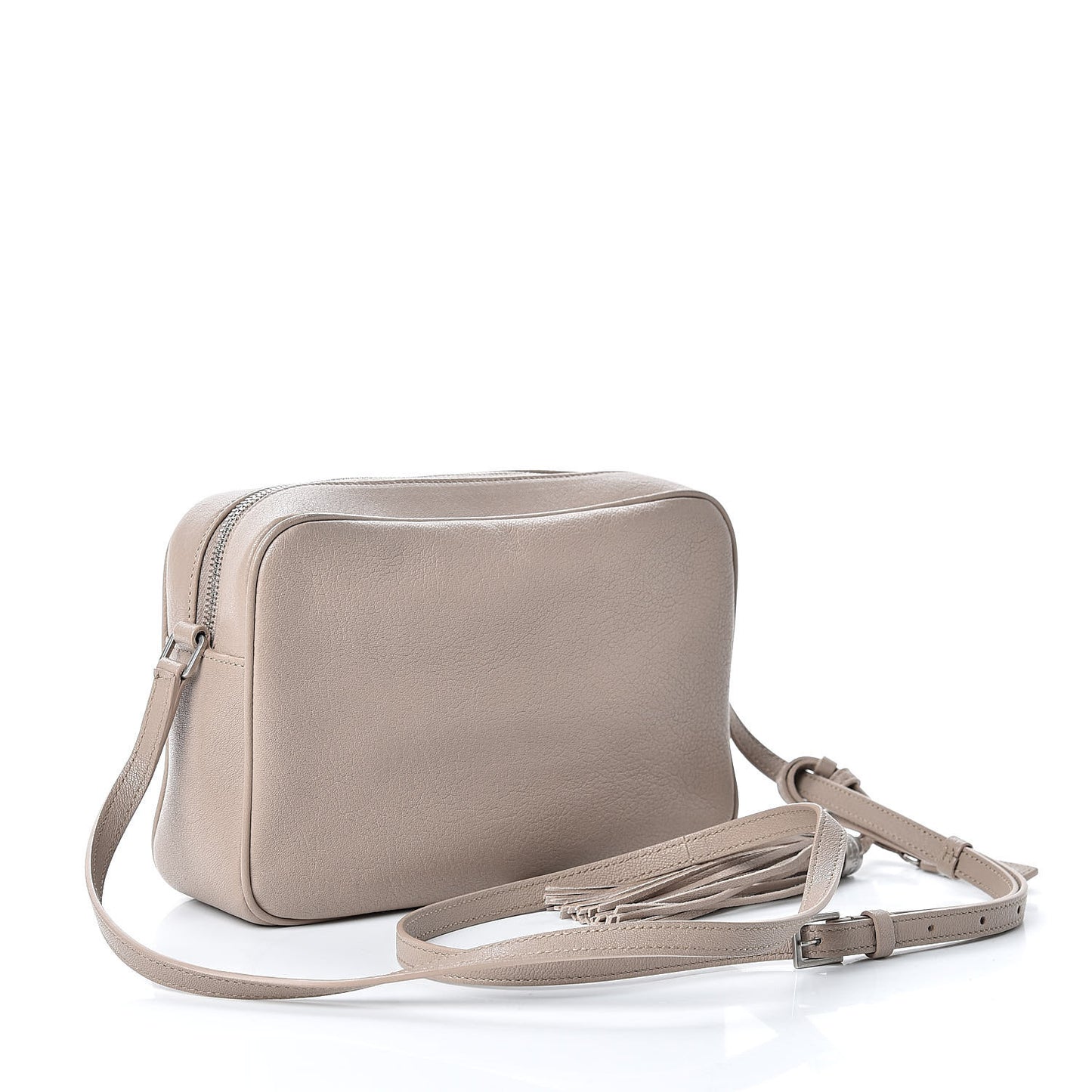 Calfskin Small Lou Camera Bag Beige