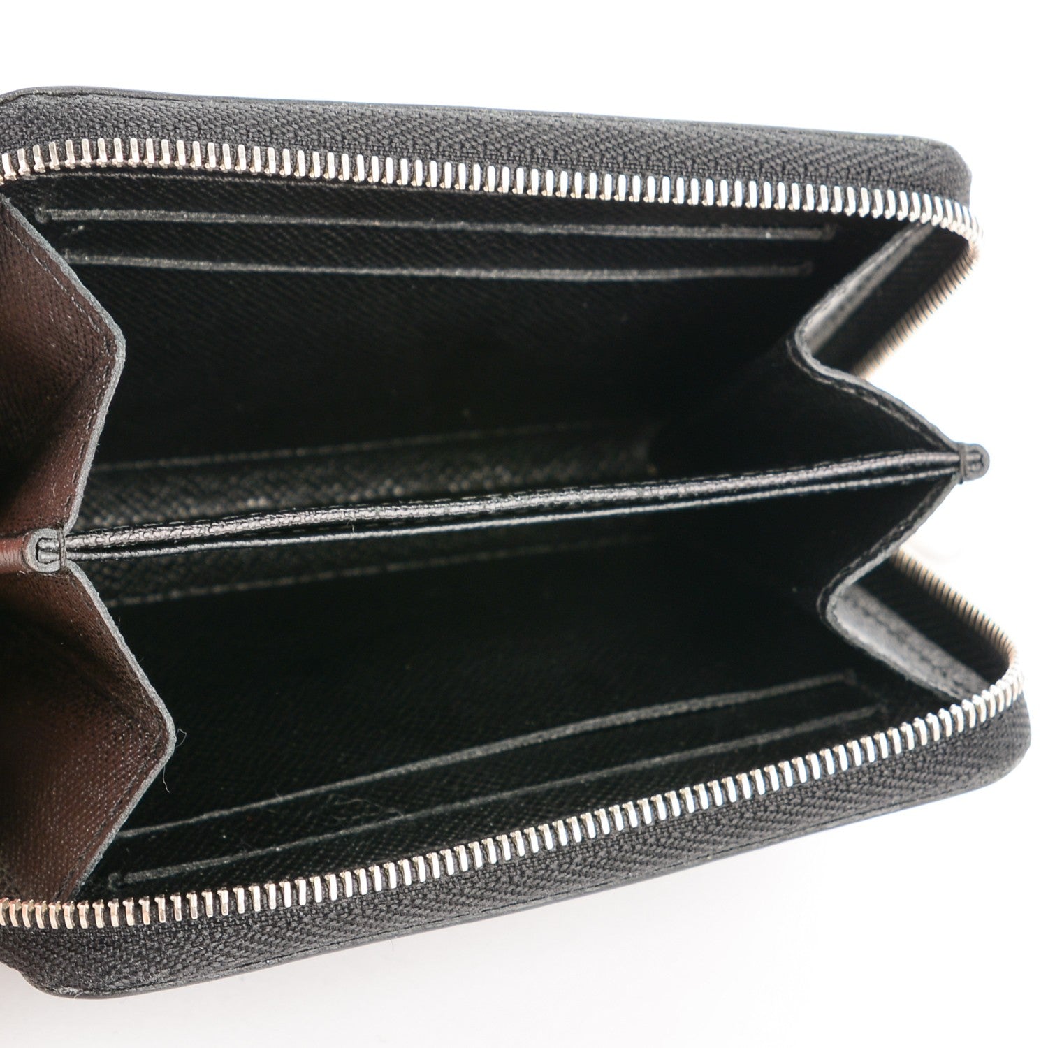 Louis Vuitton Epi Zippy Coin Purse Black 5 of 7