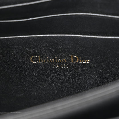 Christian Dior Lambskin Lady Dior Top Handle Clutch Black 6 of 15