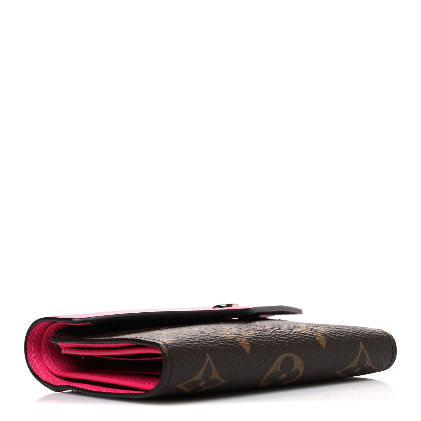 Monogram Victorine Wallet Fuchsia Brown