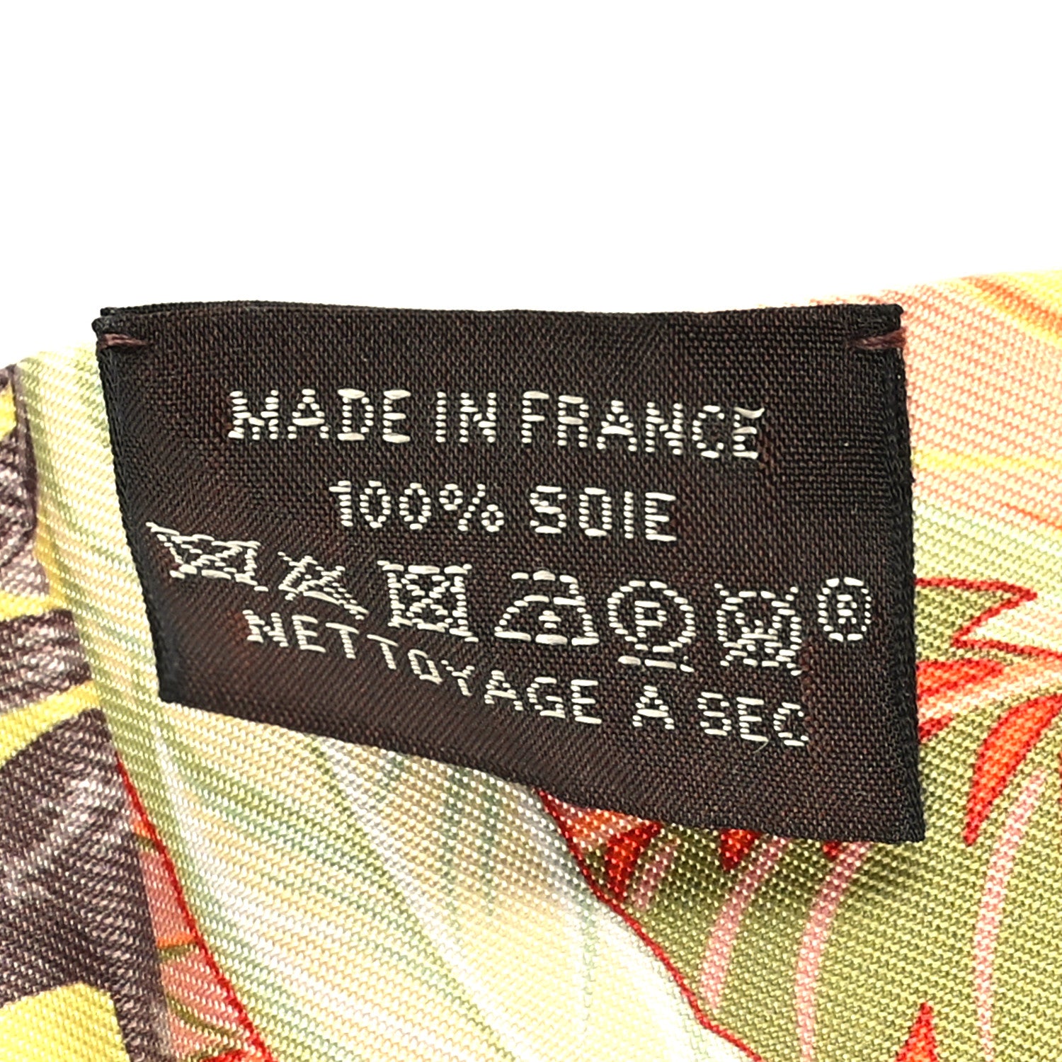 Hermes Silk Cheval Phoenix Twilly Jaune Vif Vert 3 of 3