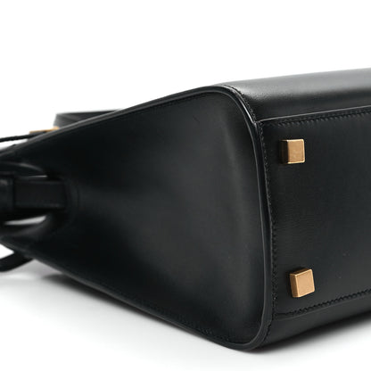 Saint Laurent Calfskin Small Manhattan Shopper Tote Black 9 of 11