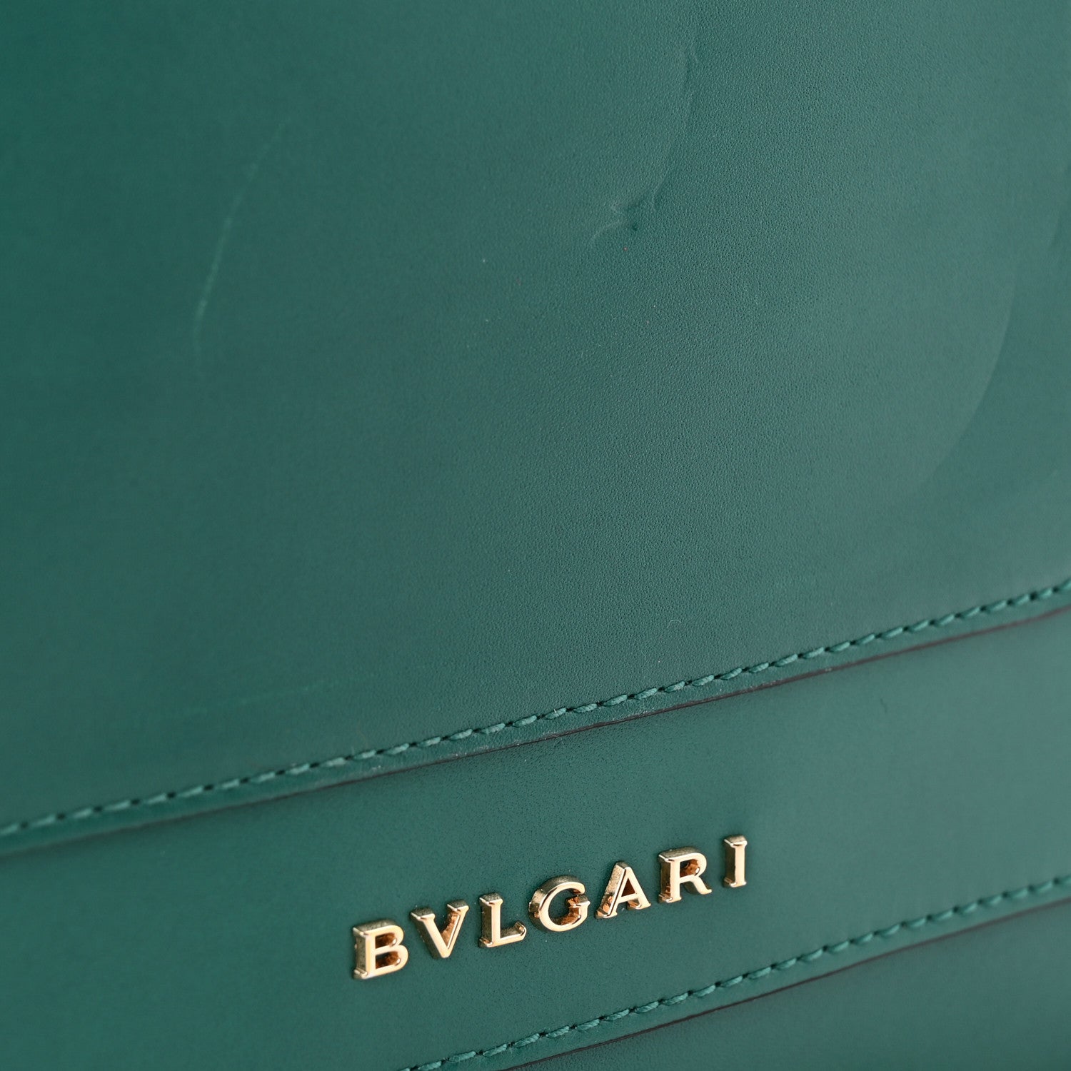 Bulgari Calfskin Serpenti Forever Snake Strap Crossbody Bag Emerald Green 10 of 10