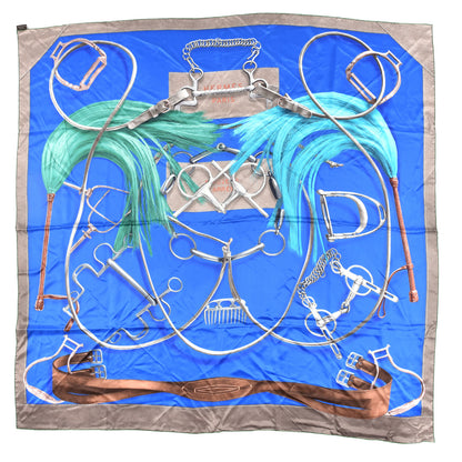 Hermes Silk Projets Carres Scarf 140 1 of 3
