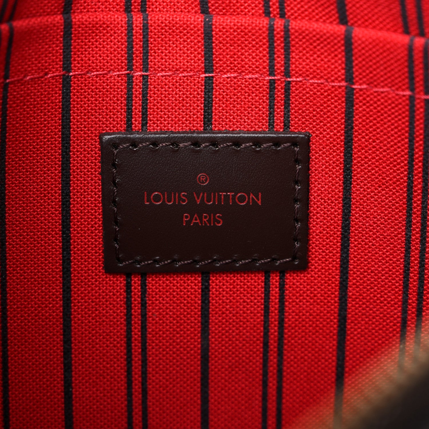 Louis Vuitton Damier Ebene Neverfull MM GM Pochette 6 of 13
