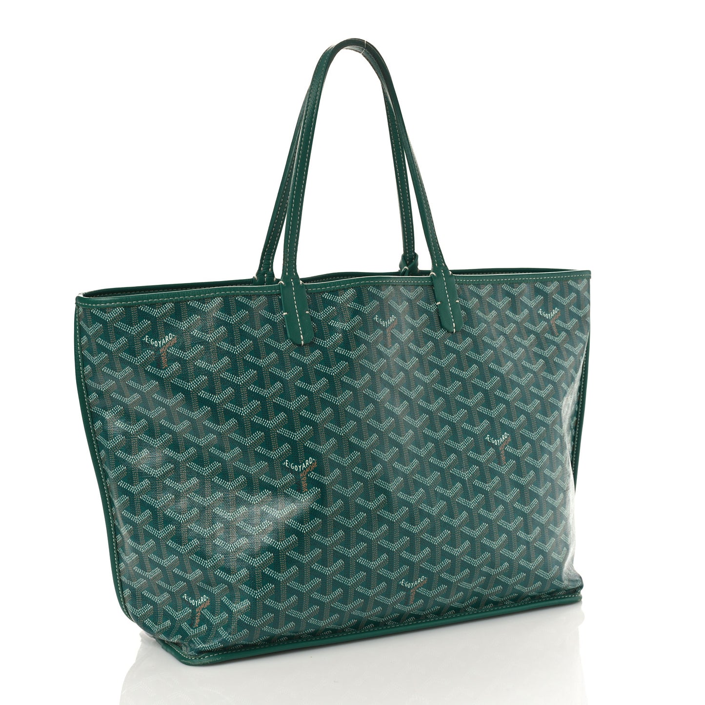 Goyardine Reversible Anjou PM Green