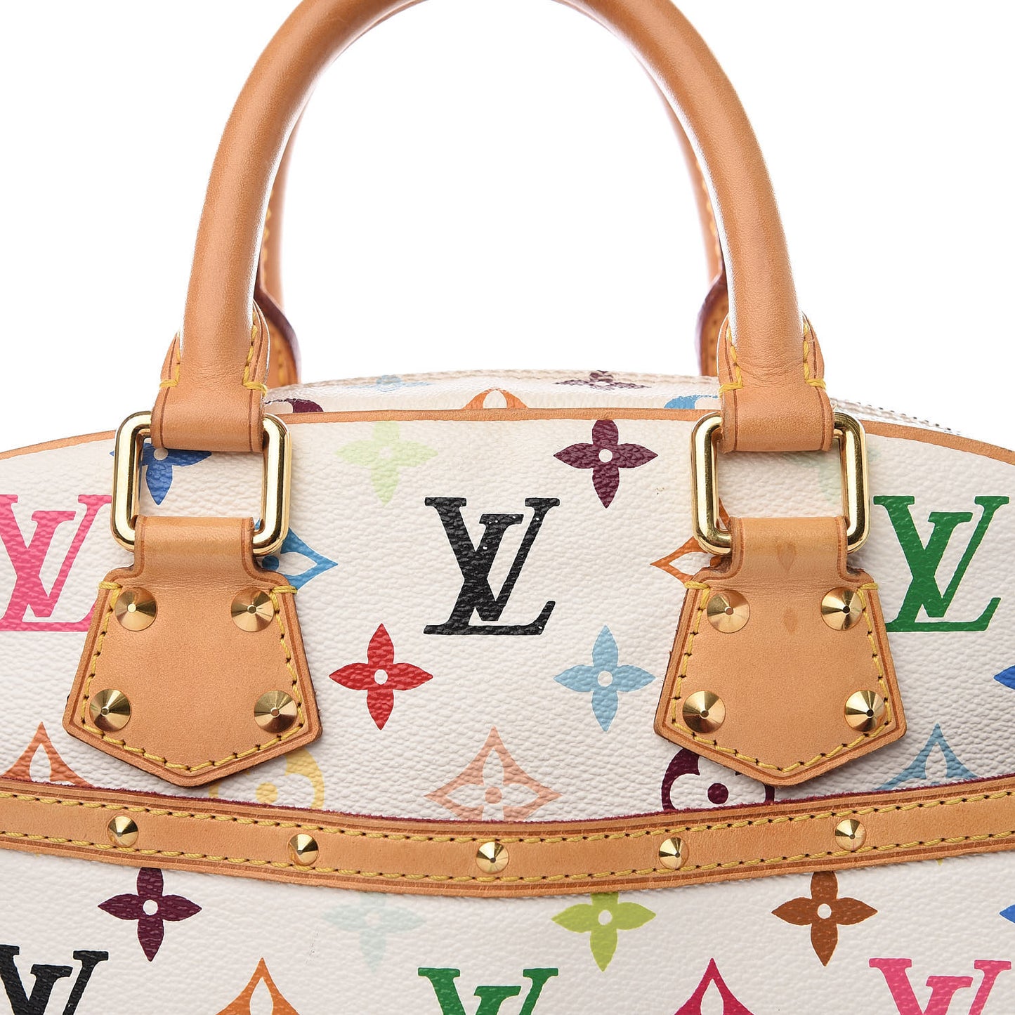 Monogram Multicolor Trouville White