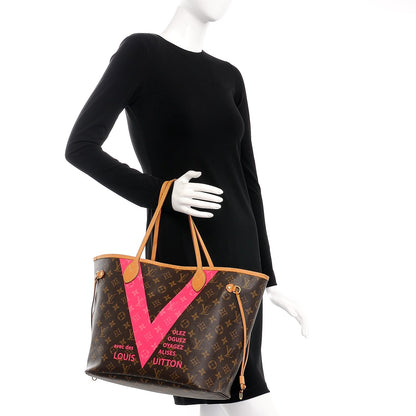 Louis Vuitton Monogram V Neverfull MM Grenade 2 of 9