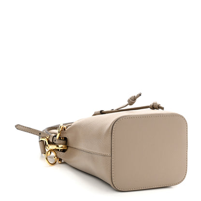 Fendi Vitello Cruise F is Fendi Mini Mon Tresor Bucket Bag Tortora 4 of 10