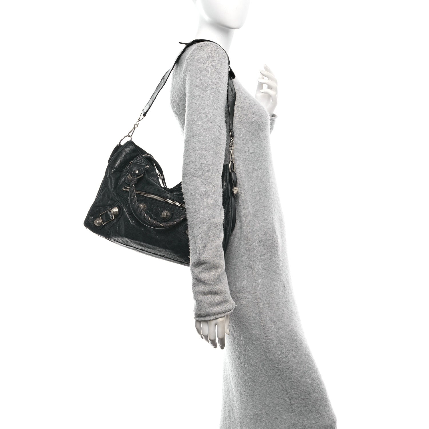 Balenciaga Agneau Giant 21 Silver Hardware City Black 2 of 11