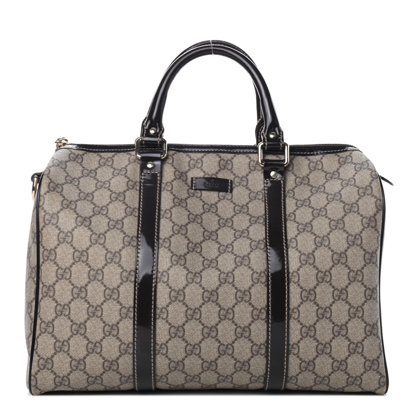 GG Plus Monogram Medium Joy Boston Dark Brown
