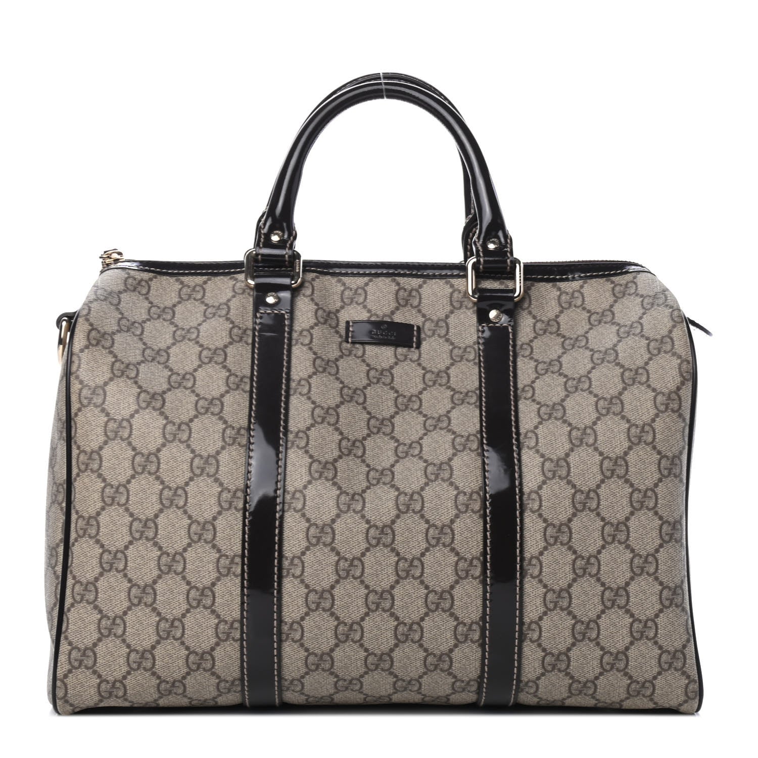 Gucci GG Plus Monogram Medium Joy Boston Dark Brown 1 of 4