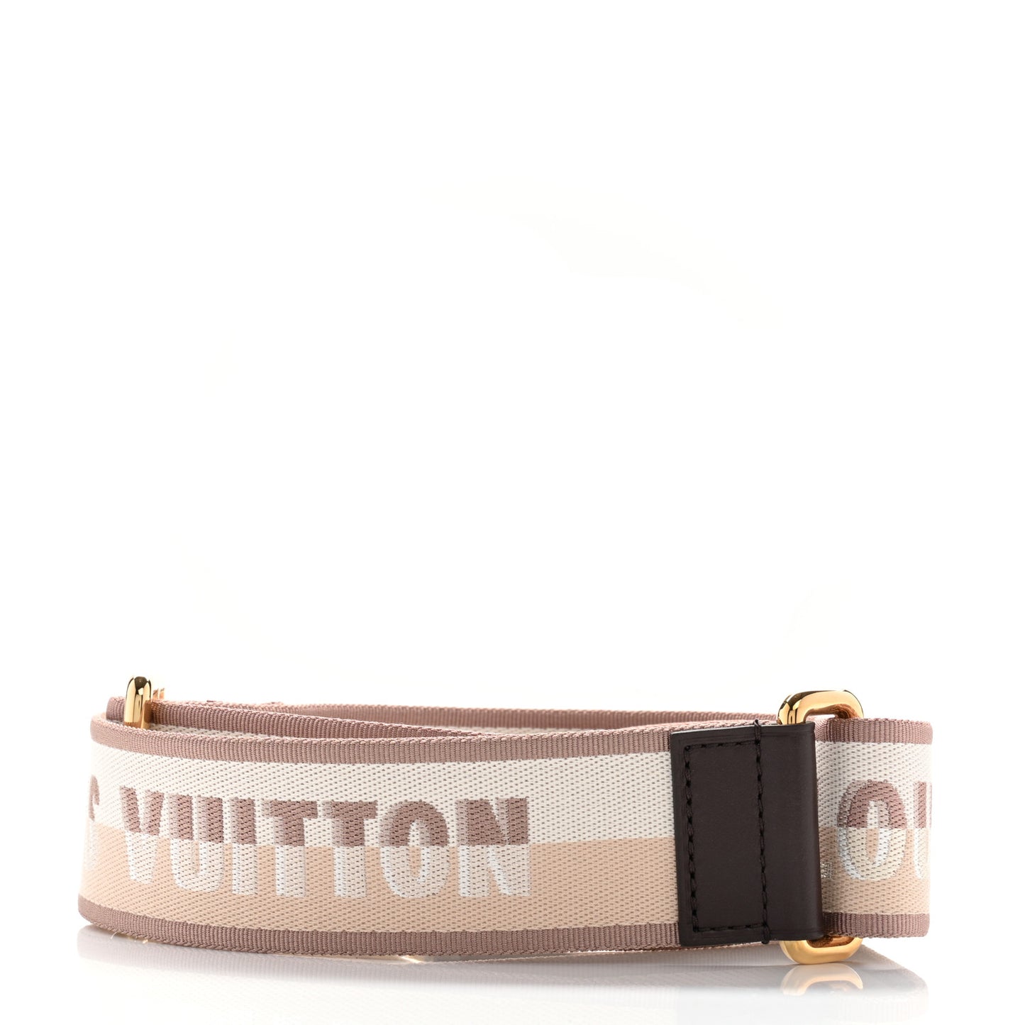 Jacquard Speedy Bandouliere 20 Shoulder Strap Beige Brown