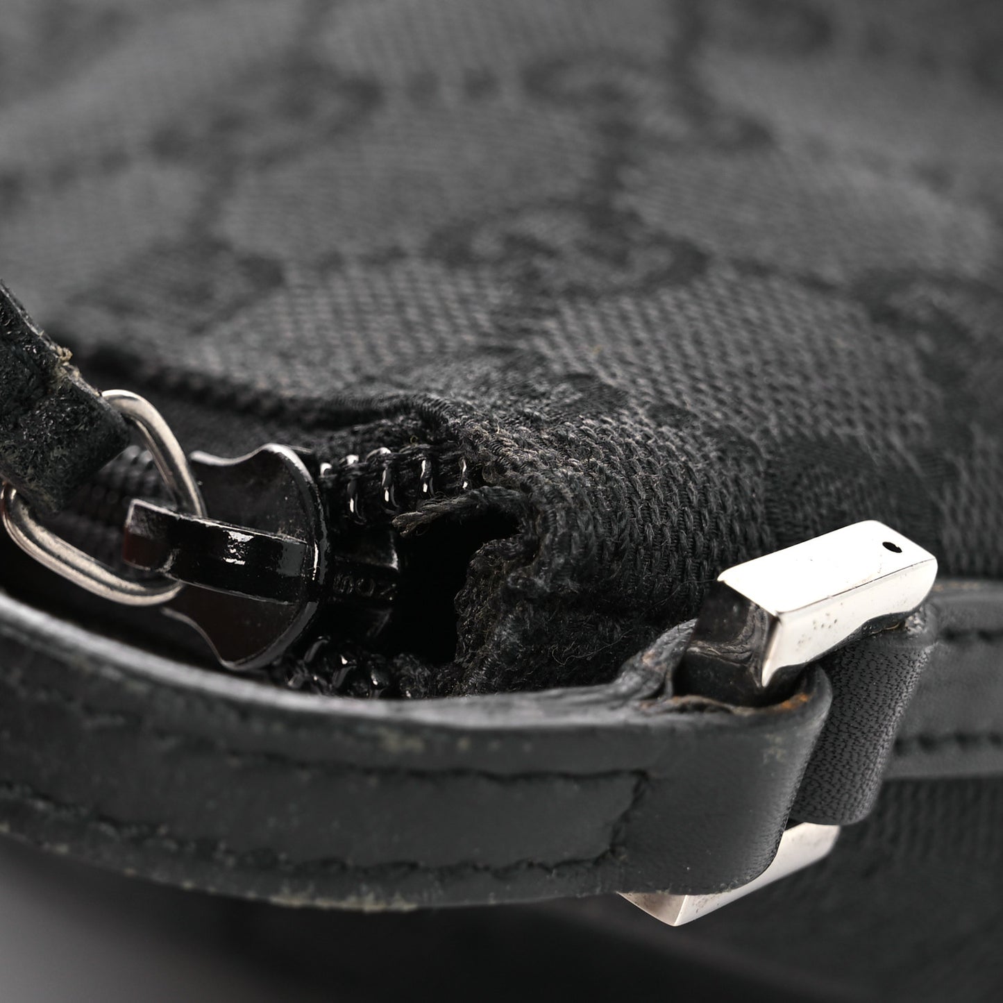 Monogram Boat Pochette Black