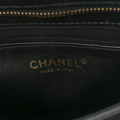 Chanel Caviar Quilted Medallion Tote Black 6 of 10
