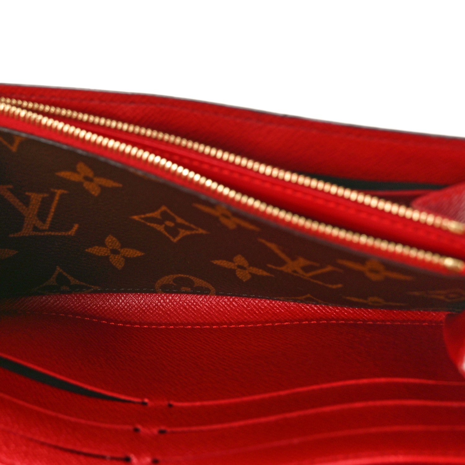 Louis Vuitton Monogram Sarah Retiro Wallet Cherry 5 of 7