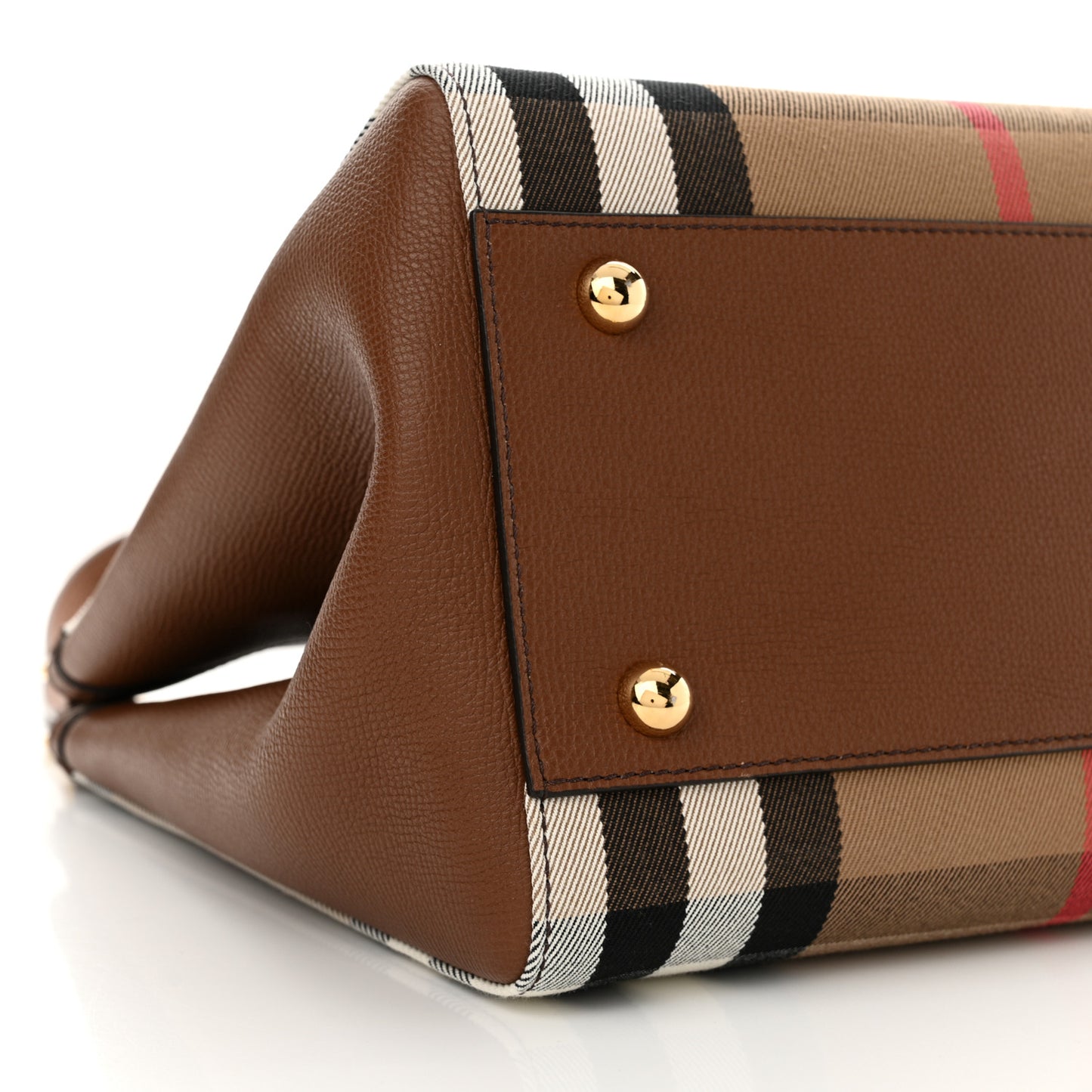 House Check Small Canterbury Tote Tan