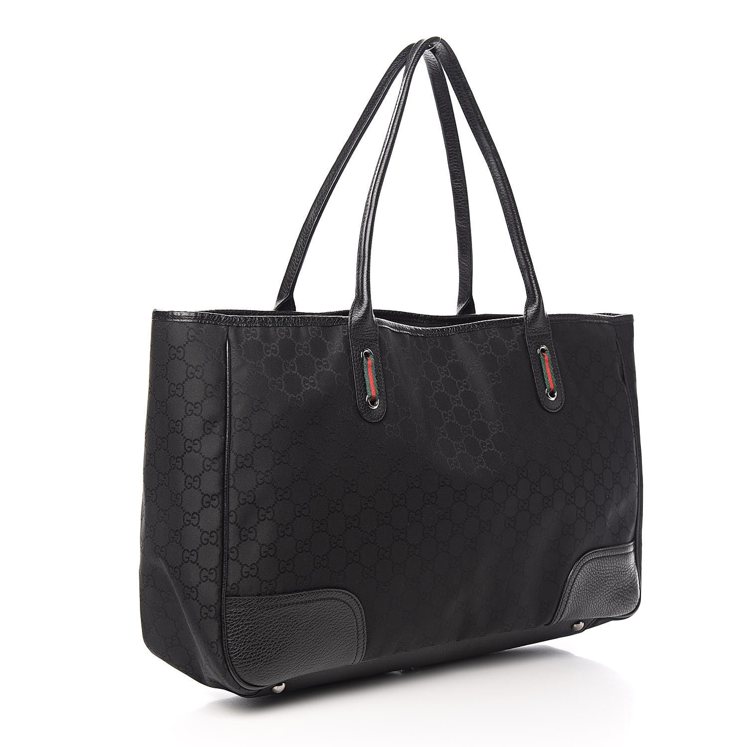 Gucci Monogram Large Princy Tote Black 3 of 10