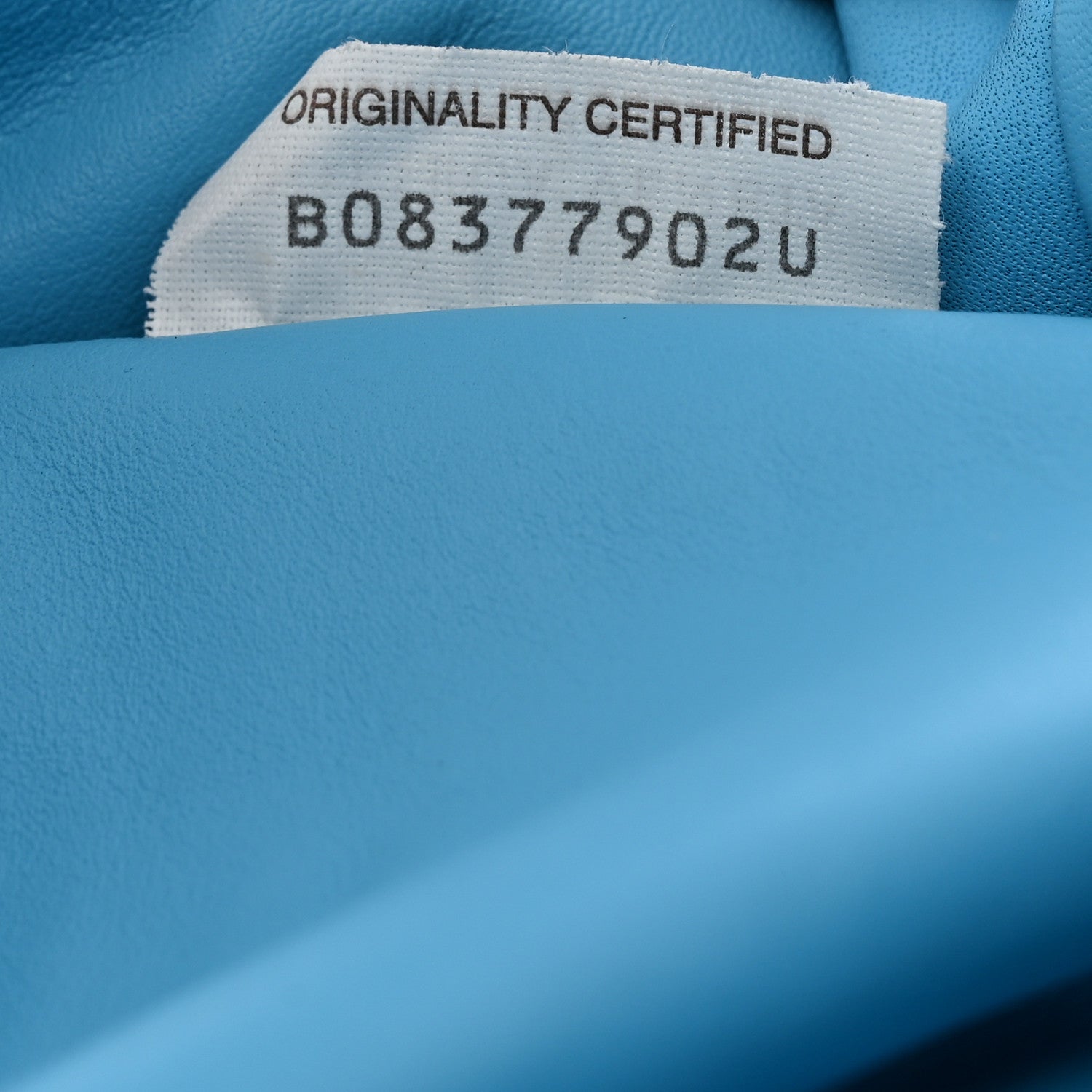 Bottega Veneta Smooth Butter Calf The Pouch Oversized Clutch Sky Blue 7 of 7