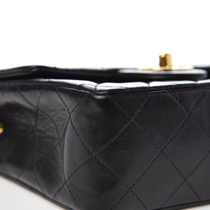 Chanel Lambskin Quilted Mini Square Flap Black 8 of 9