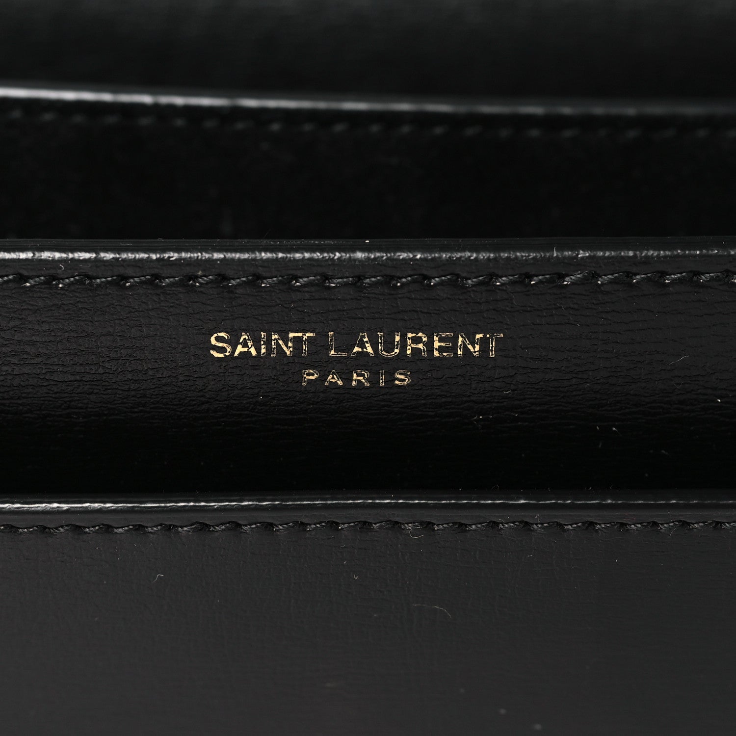 Saint Laurent Calfskin Medium Monogram Sunset Black 5 of 9