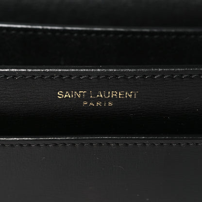 Saint Laurent Calfskin Medium Monogram Sunset Black 5 of 9