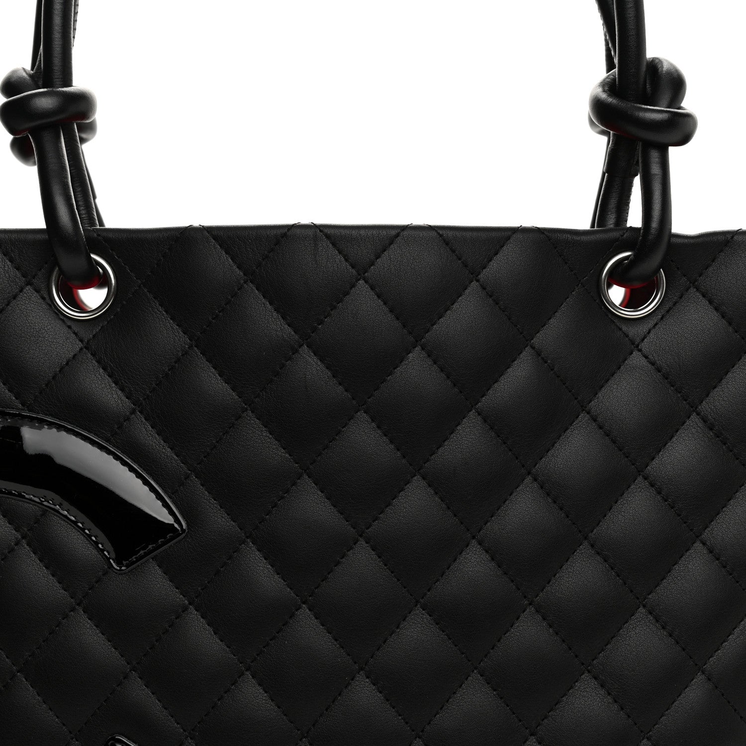 Chanel Calfskin Quilted Large Cambon Tote Black 8 of 10