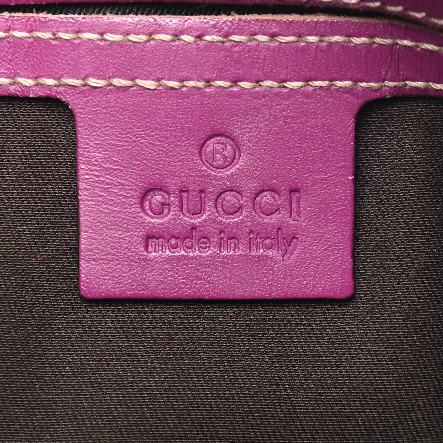 GG Plus Monogram Web Small Joy Boston Purple