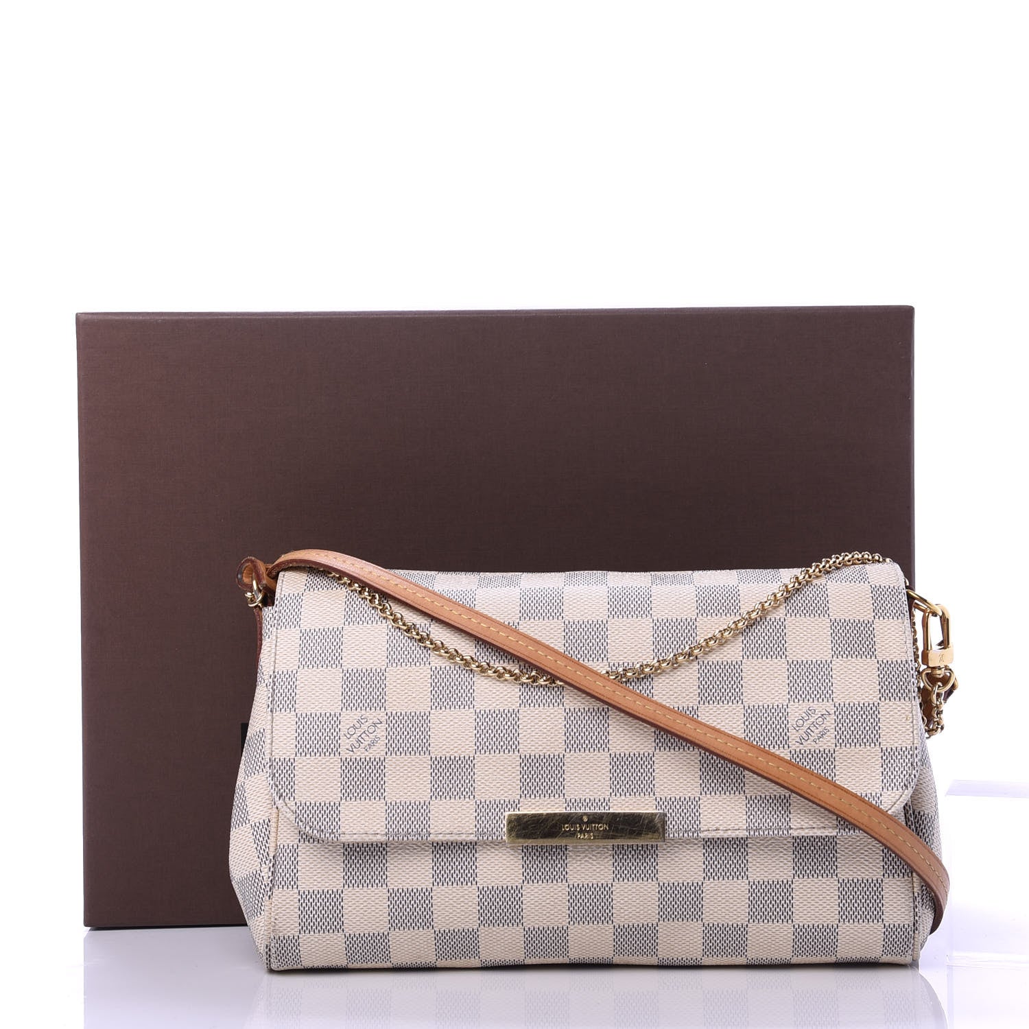 Louis Vuitton Damier Azur Favorite MM 11 of 11