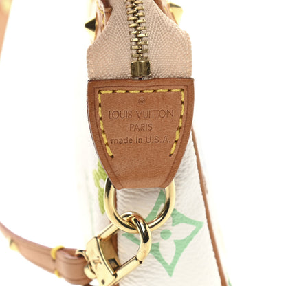 Louis Vuitton Monogram Multicolor Pochette Accessories White 6 of 10