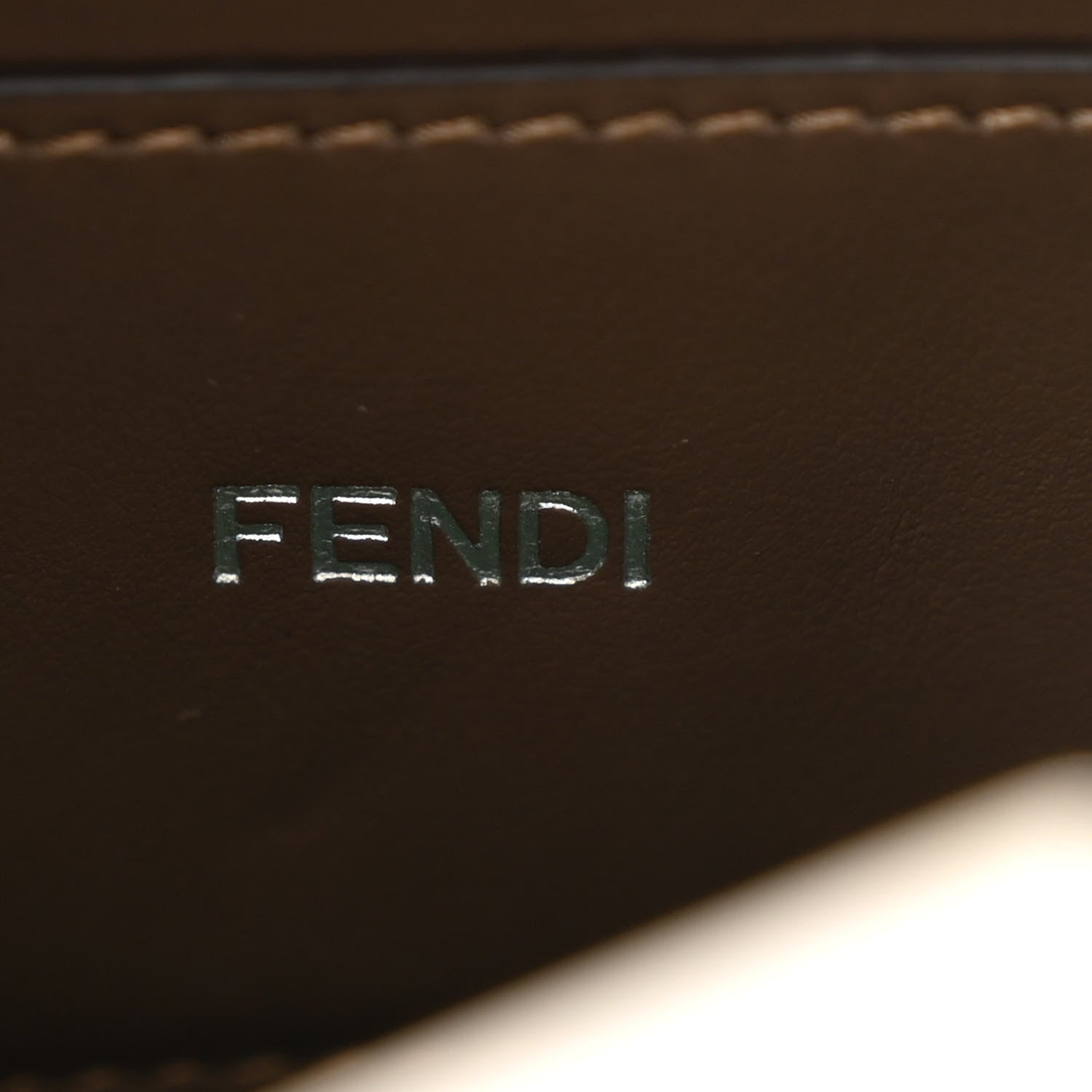 Fendi Cuoio Romano Vitello Cover Bi-Color Peekaboo I See U X Cross Satchel Green Island Maya 7 of 15