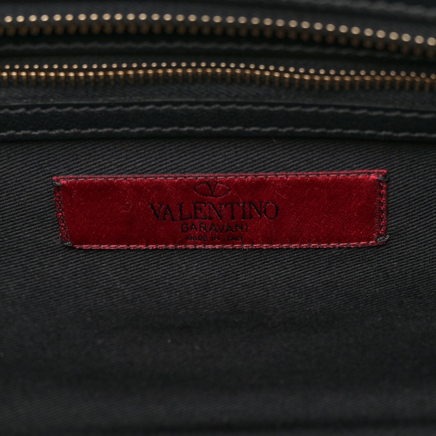 Valentino Garavani Vitello Small Rockstud Double Handle Tote Black 5 of 10
