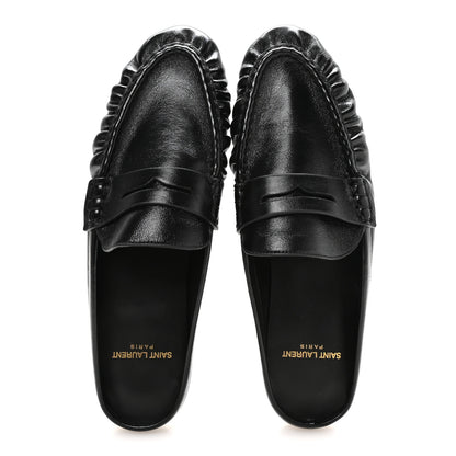 Saint Laurent Nappa Sugar Le Loafer 05 Mule 40 Black 2 of 9