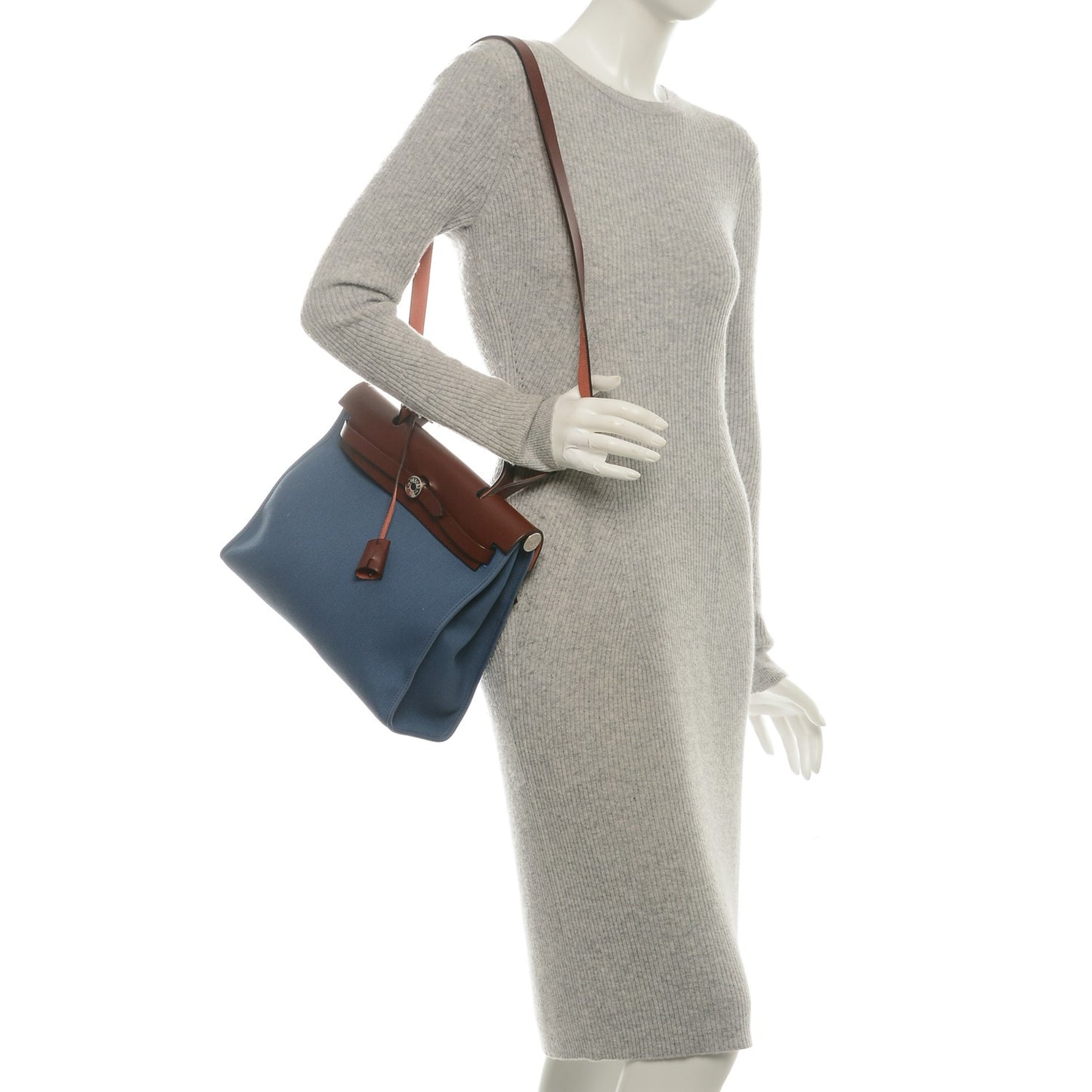 Military Toile Vache Hunter Herbag Zip PM 31 Bleu Agate Rouge H