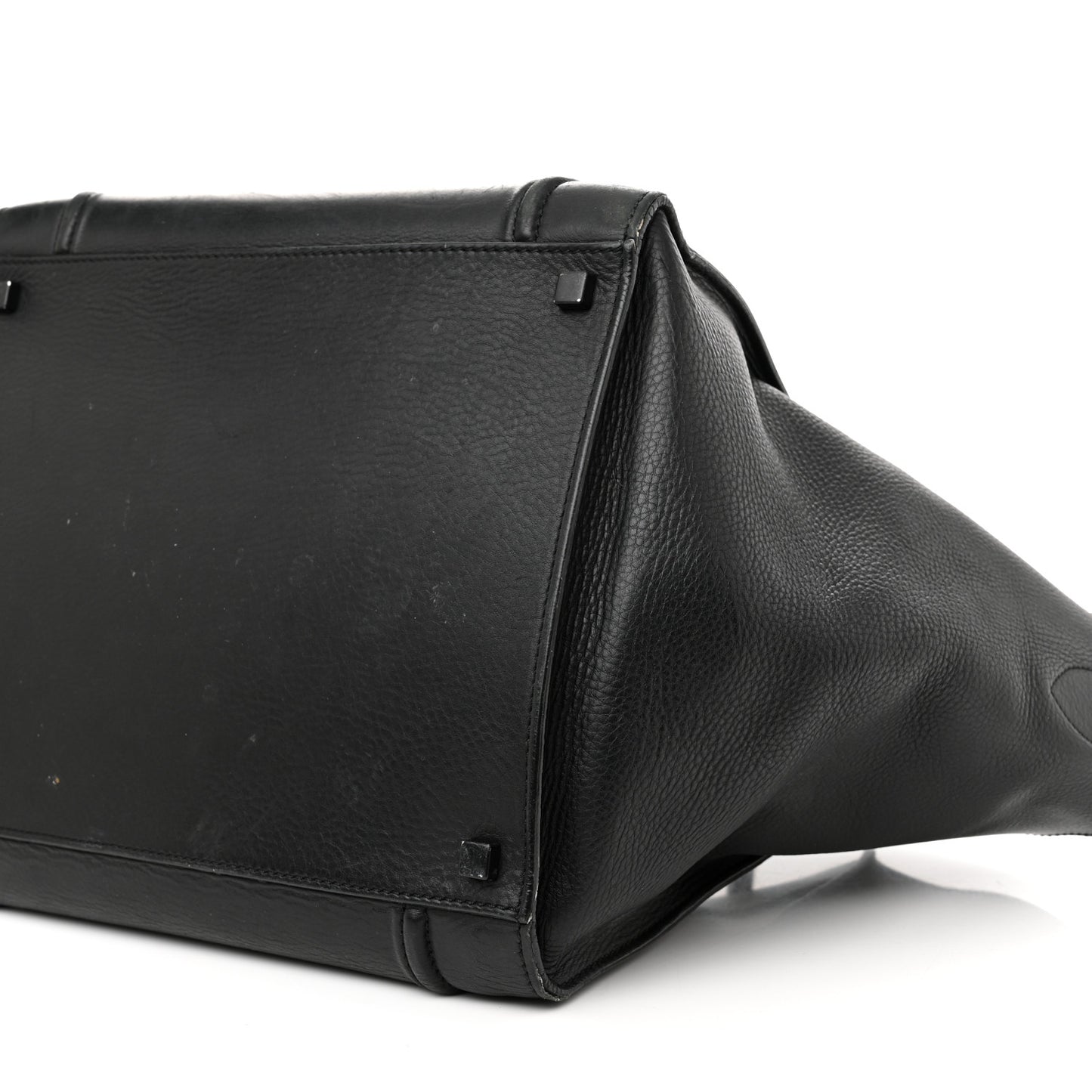Supple Calfskin Medium Phantom Luggage Black